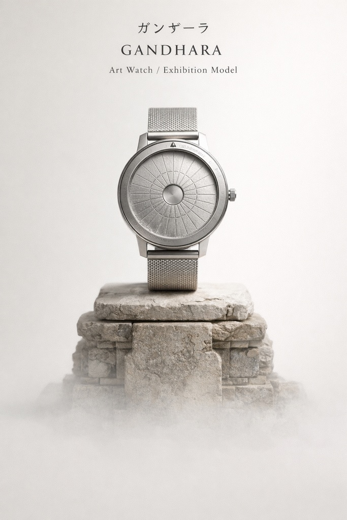 GANDHARA Art Watch / Exhibition Model — デジタル画像商品、Edition released : 2026.1.28