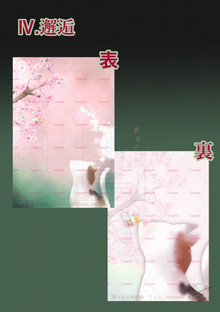 DF両面印刷ポストカード