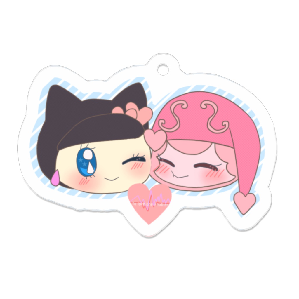 もちもちほっぺキーホルダー