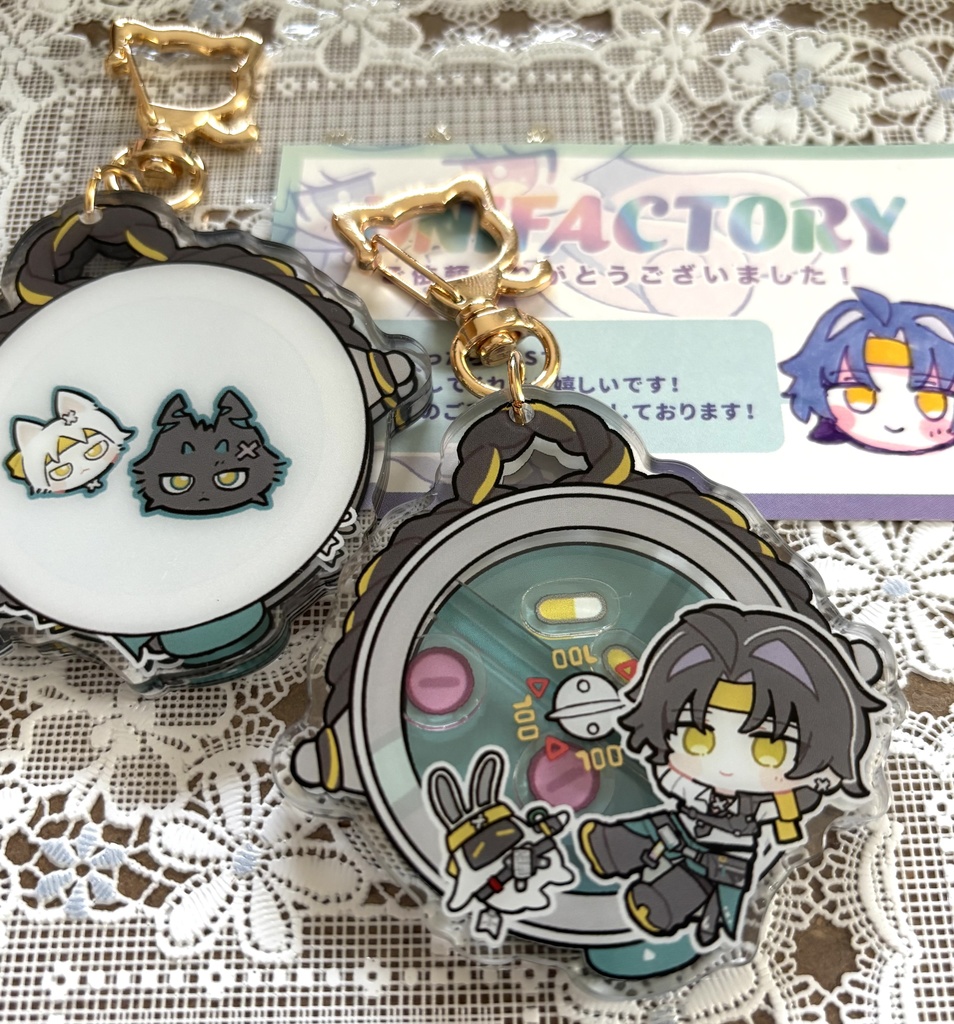 ハルマサくん音動機型シャカシャカアクキー