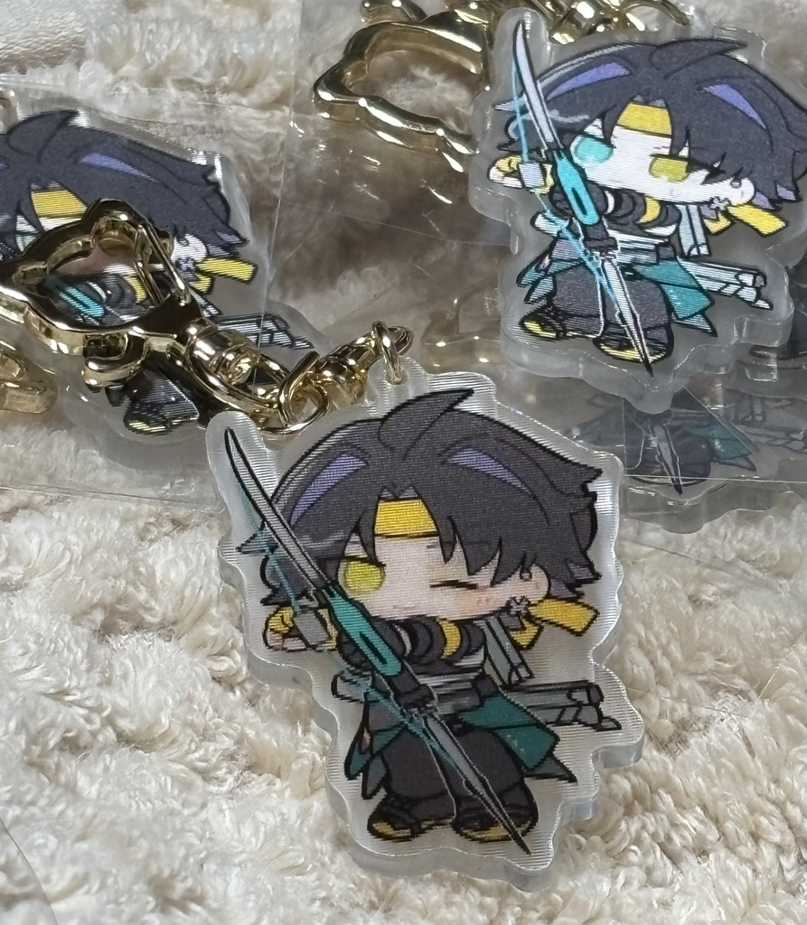 ハルマサくんレンチキュラーアクキー