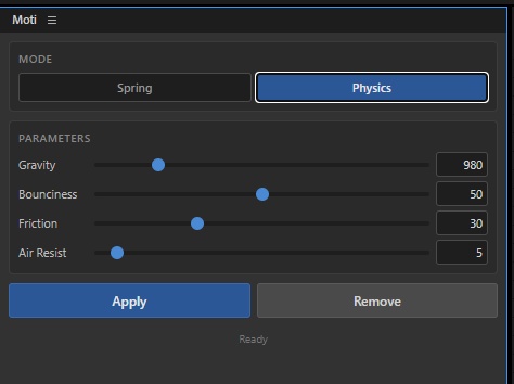 【After Effects スクリプト】moti