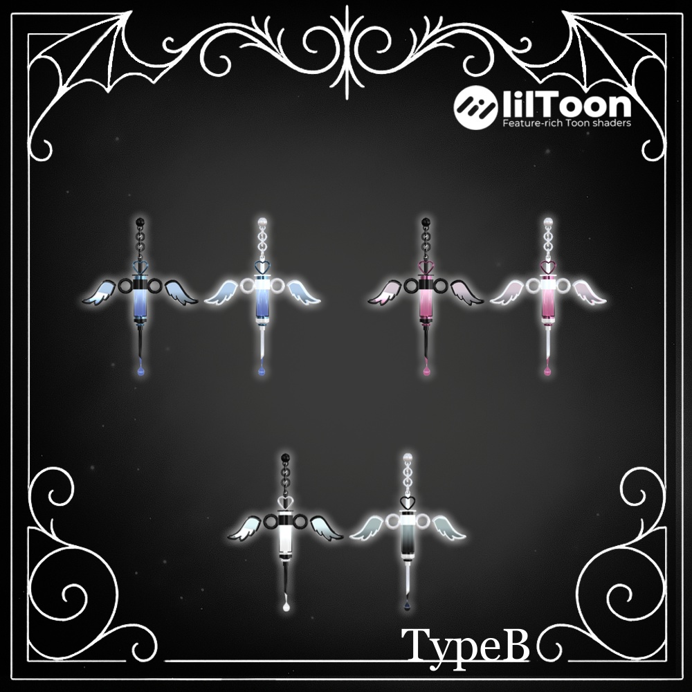 【Divine Duality Earring set】