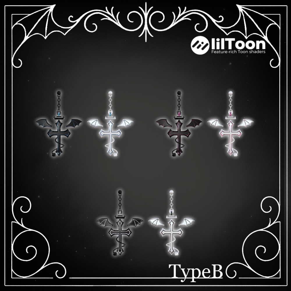 【Divine Duality Earring set】