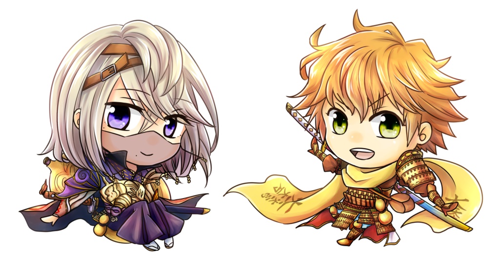 R吉継、三成アクリルキーホルダー