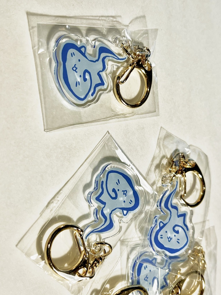 スクストの供給を求めて彷徨うたいちょーさんの生き霊アクキー