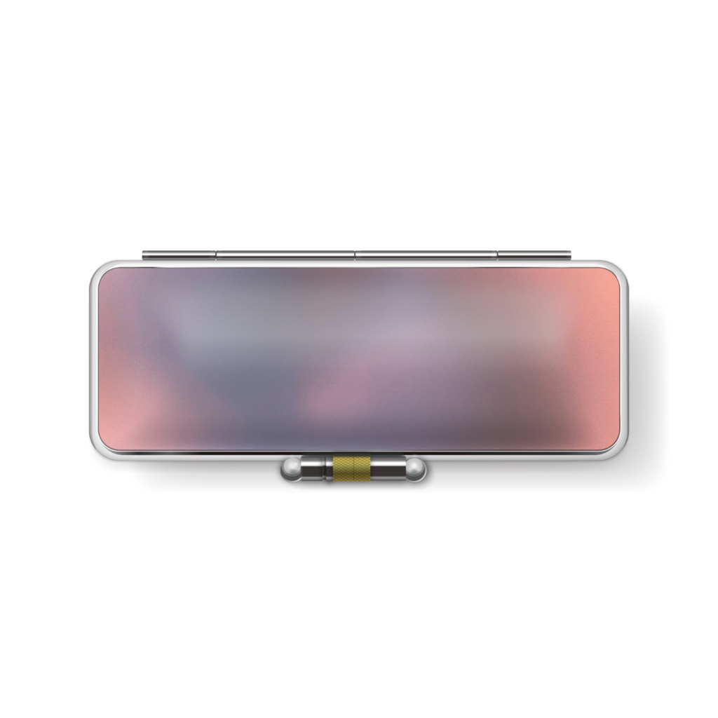 あかむらさきの印鑑ケース