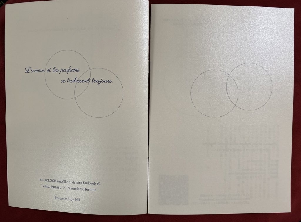 【匿名発送】L’amour et les parfums se trahissent toujours.