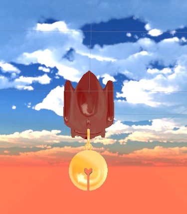 和風リボン鈴チャーム