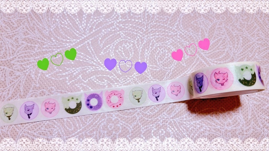 ミラトリにゃんマステ