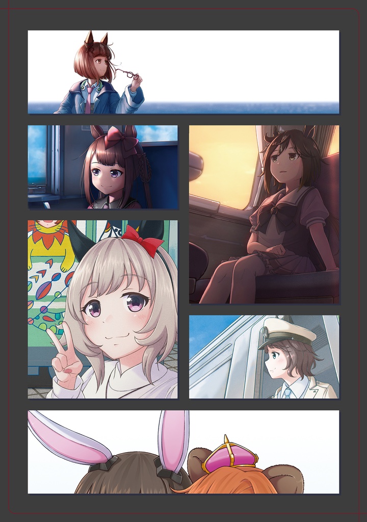 イラスト集「鉄景」