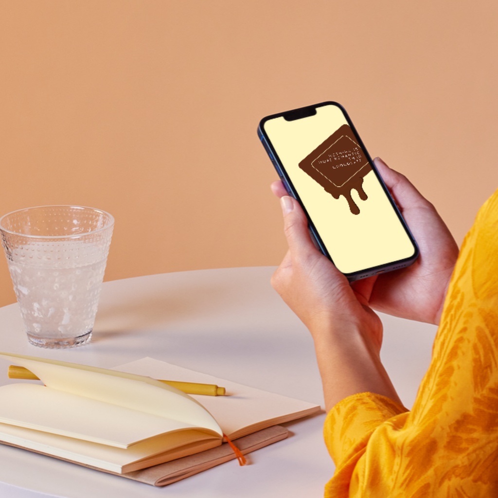 フレーバーチョコのスマホ壁紙 | チョコミント バナナ メロン いちご ミルク 001002