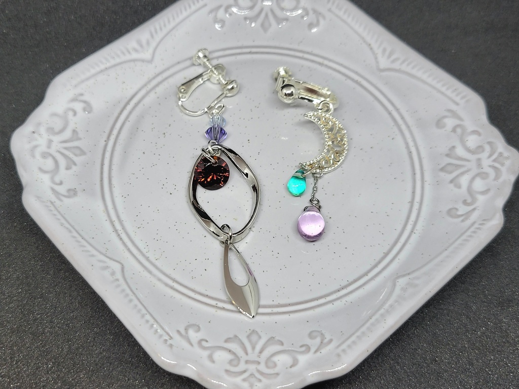 ヒプマイ どつほん 白膠木簓 躑躅森盧笙 天谷奴零イメージ ピアス/イヤリング