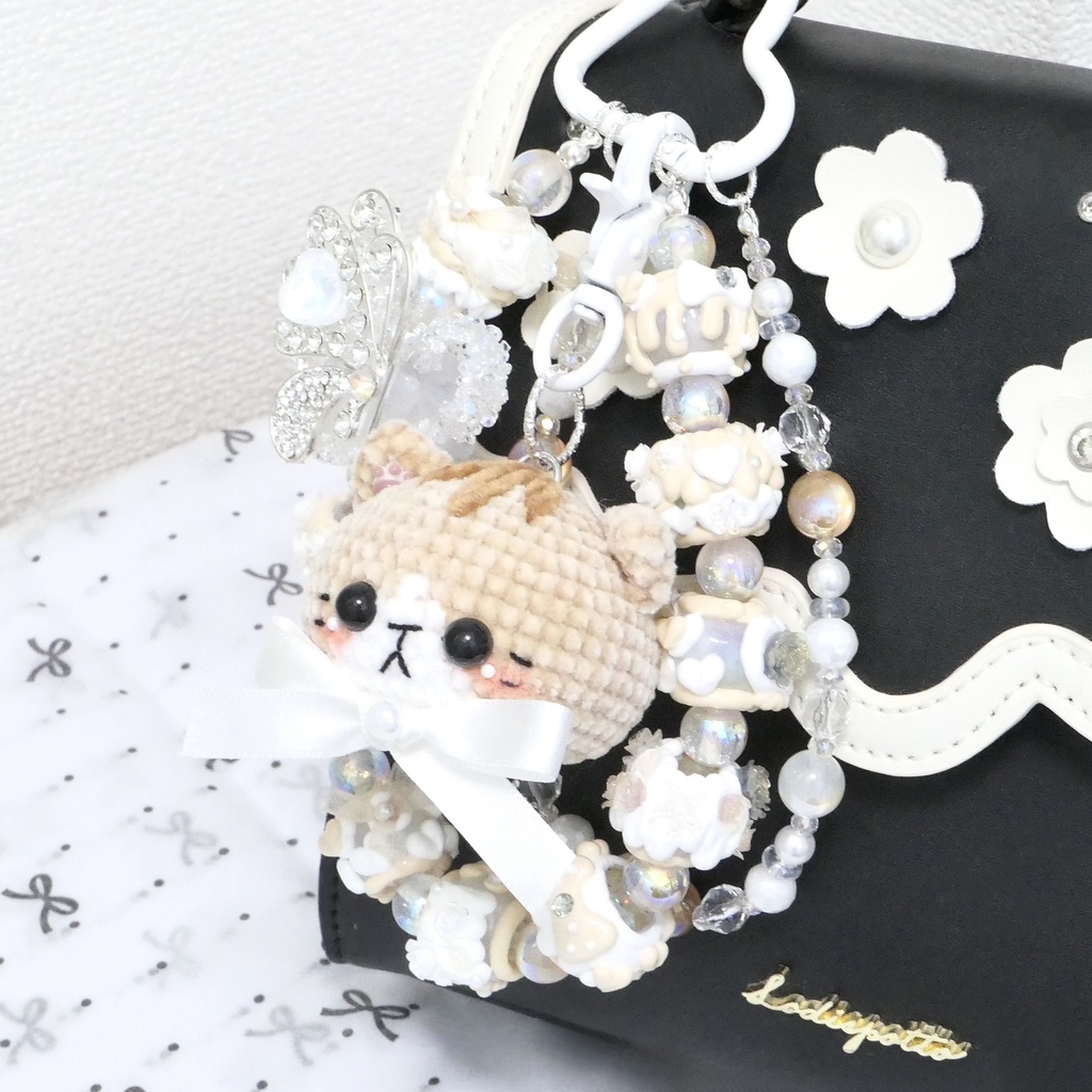 【5月3日 18時発売】ねこねこストラップ🐱🤍