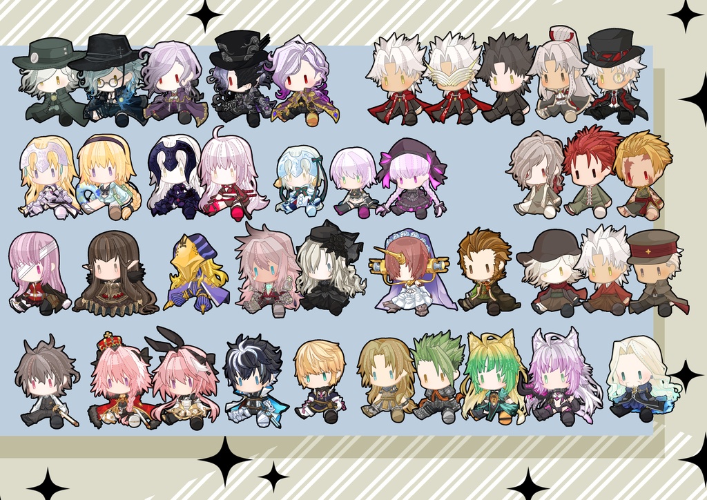 ◆アクリルチャーム◆Fate ver.3