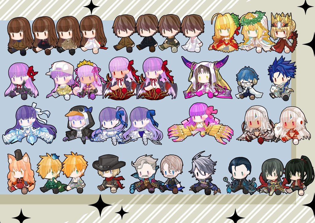 ◆アクリルチャーム◆Fate ver.5
