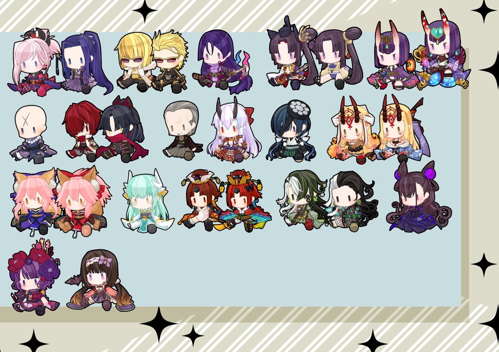 ◆アクリルチャーム◆Fate ver.6