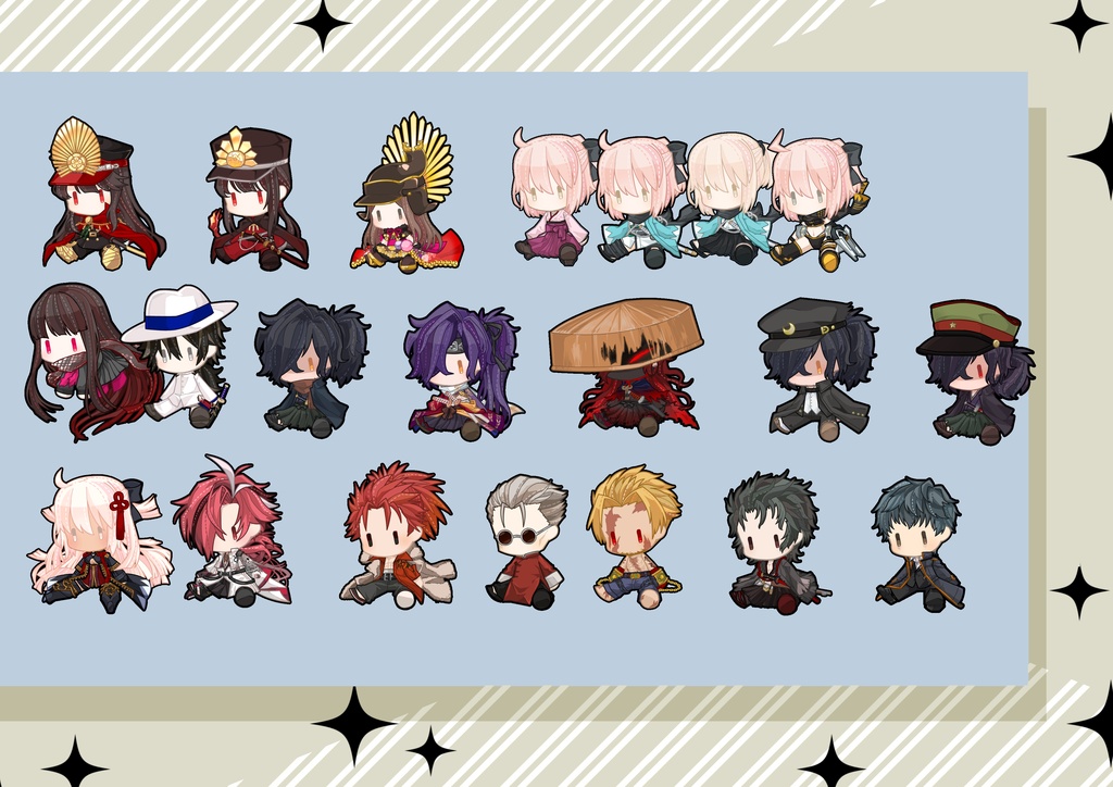 ◆アクリルチャーム◆Fate ver.8