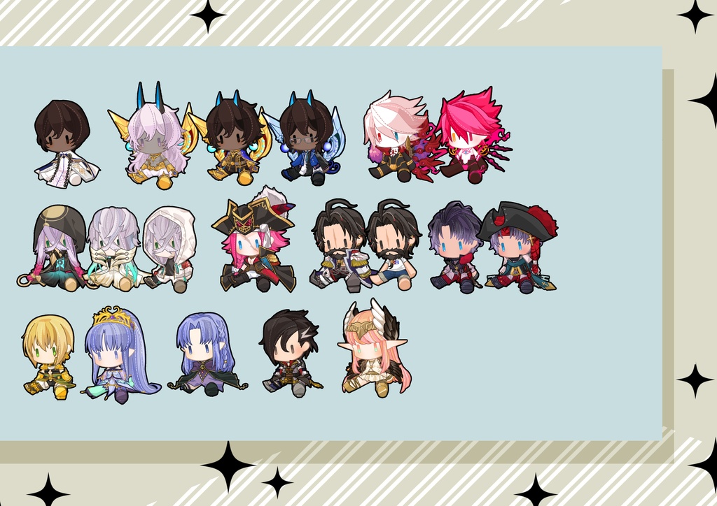 ◆アクリルチャーム◆Fate ver.9