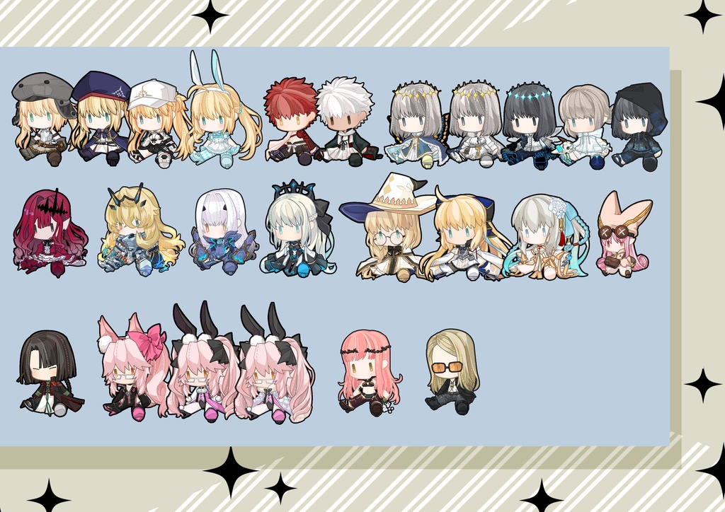 ◆アクリルチャーム◆Fate ver.10