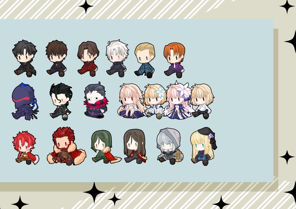 ◆アクリルチャーム◆Fate ver.11
