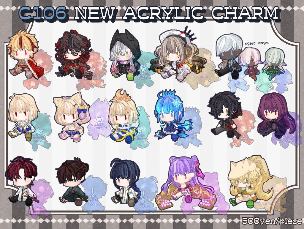FGOアクリルチャームver.C106