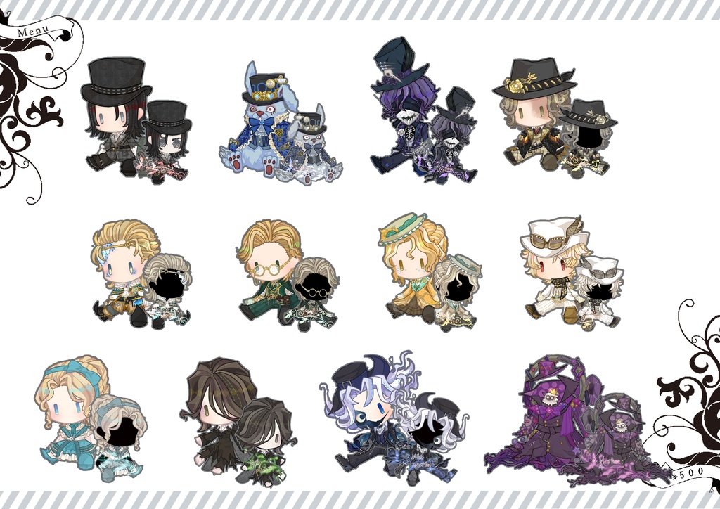 アクリルチャームver.11/16第五人格NEW