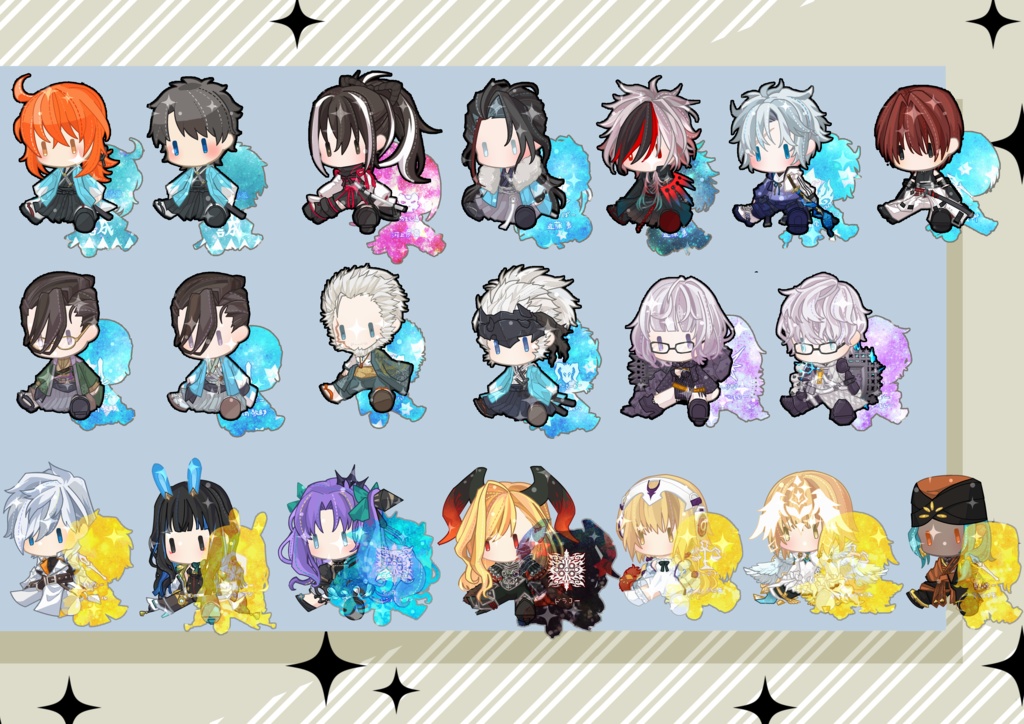 FGOアクリルチャーム.Ver春コミ