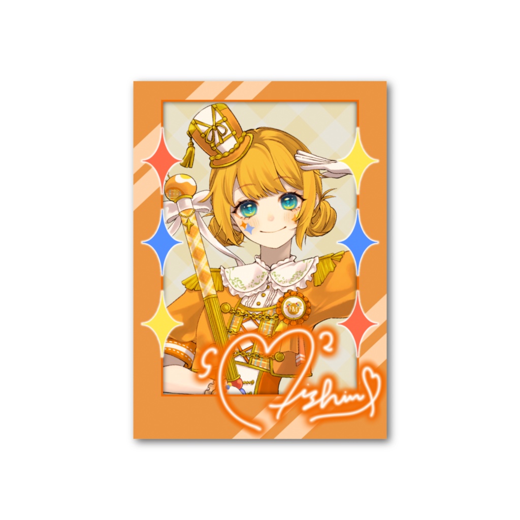 針山ミシン フォト風カード