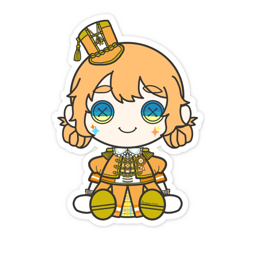 針山ミシン ステッカー