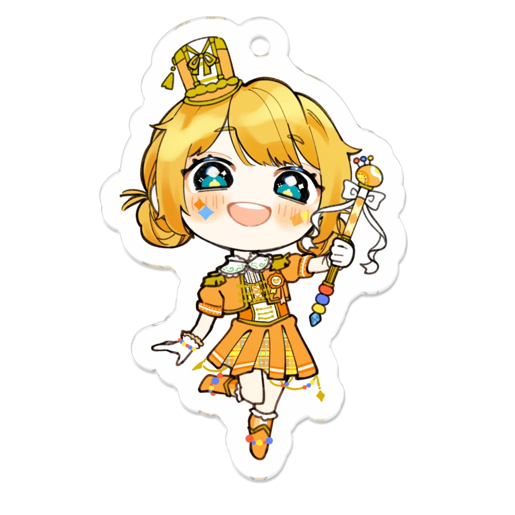 ミニみしこちゃん アクリルキーホルダー