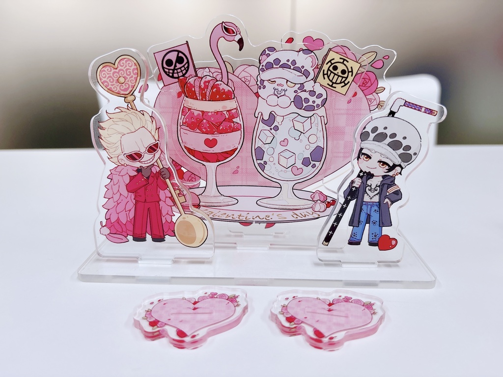 ドフロバレンタインアクリルスタンド