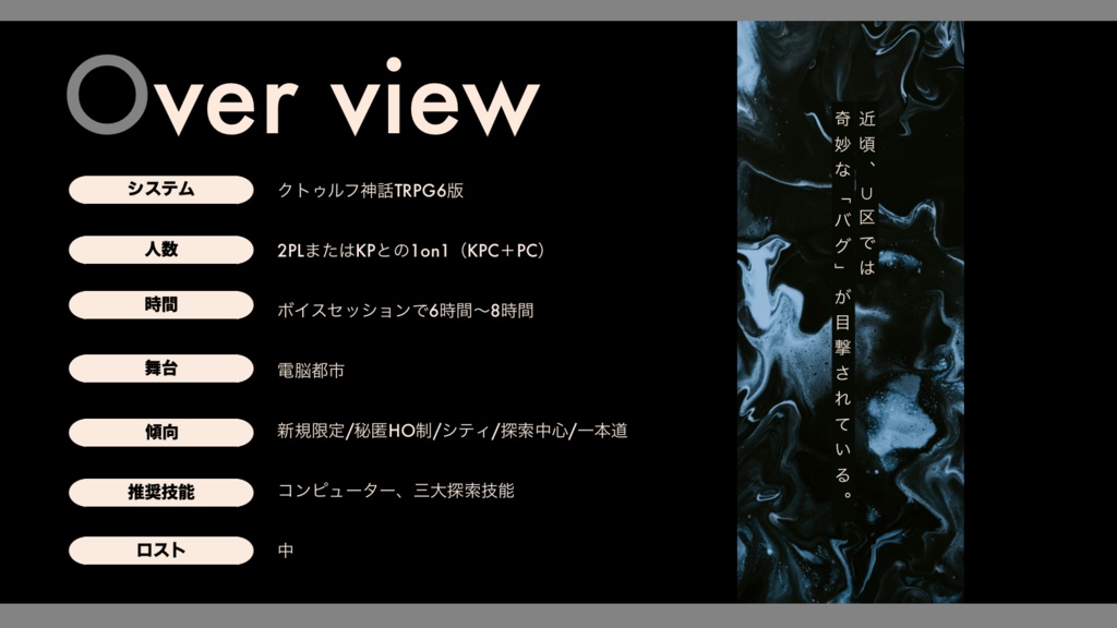 CoCシナリオ『エウレカの証明/約38万kmの航海の終わり』SPLL:E195337