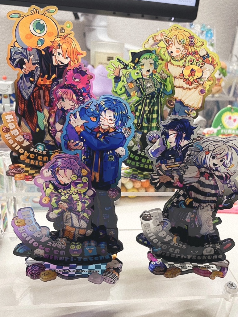 【カラフル×ハロウィン】BIGアクリルスタンド