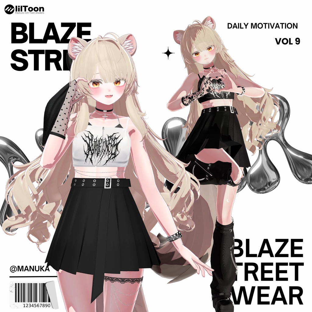【森羅, マヌカ】BLAZE STREET WEAR