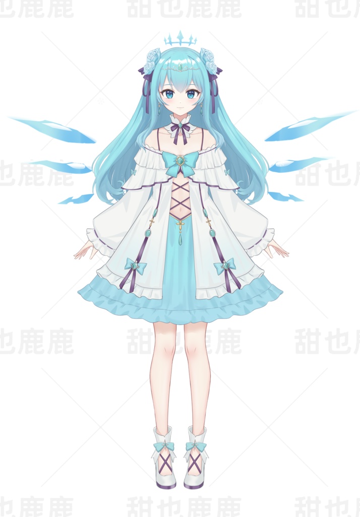 【Free/完全に無料】 Ice Girl | Live2D