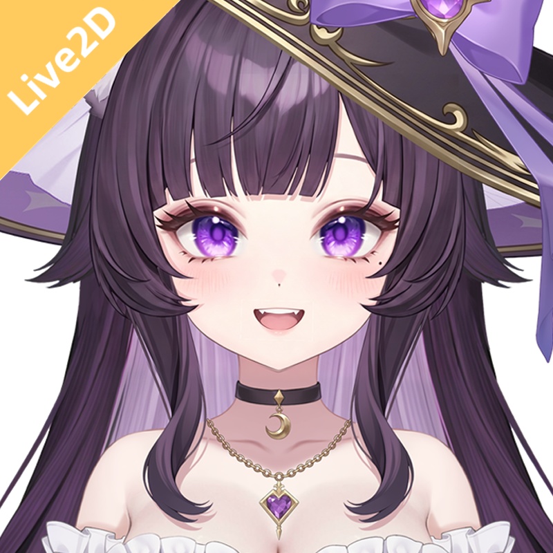 【限定一点|予告】Violet Witch【Live2Dモデル】