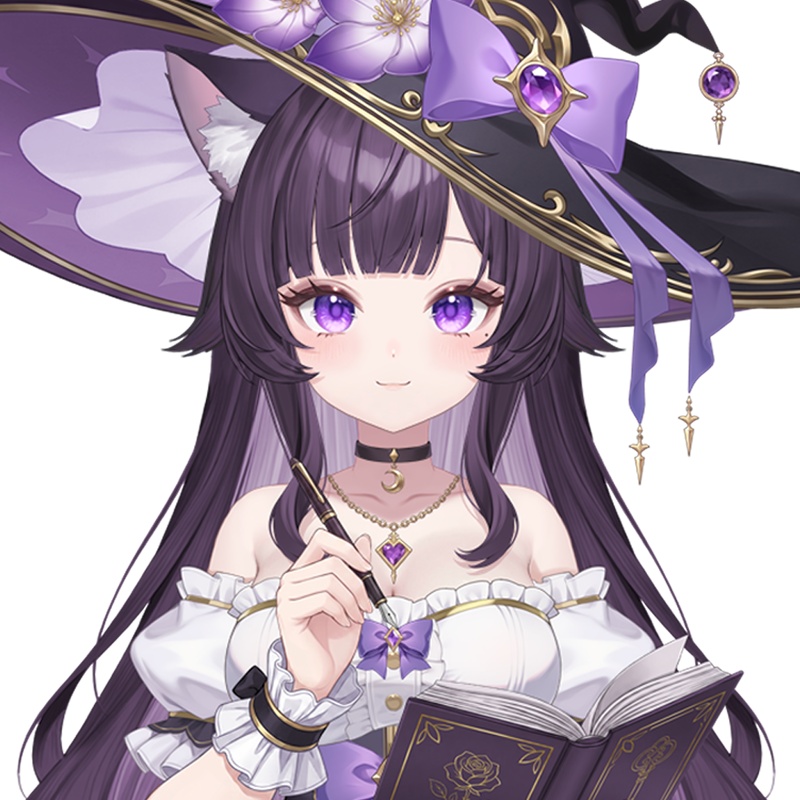 【限定一点】Purple magical girl【Live2Dモデル | vts｜vtuber】