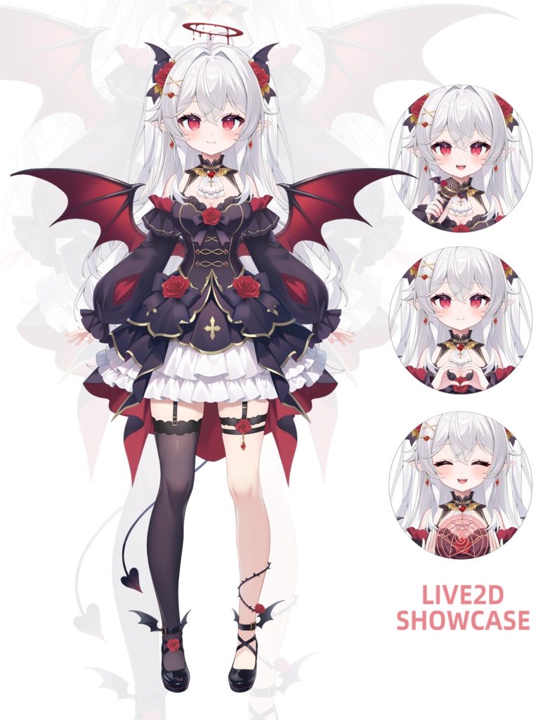 【限定一点】Vampire girl【Live2Dモデル | vts|vtuber】