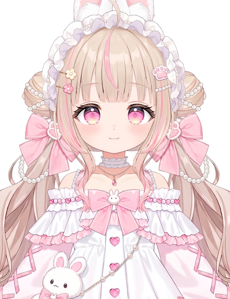 【限定一点】Pink bunny girl【Live2Dモデル】