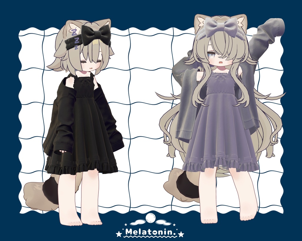 【おやすみパジャマ】Melatonin.【4アバター対応】