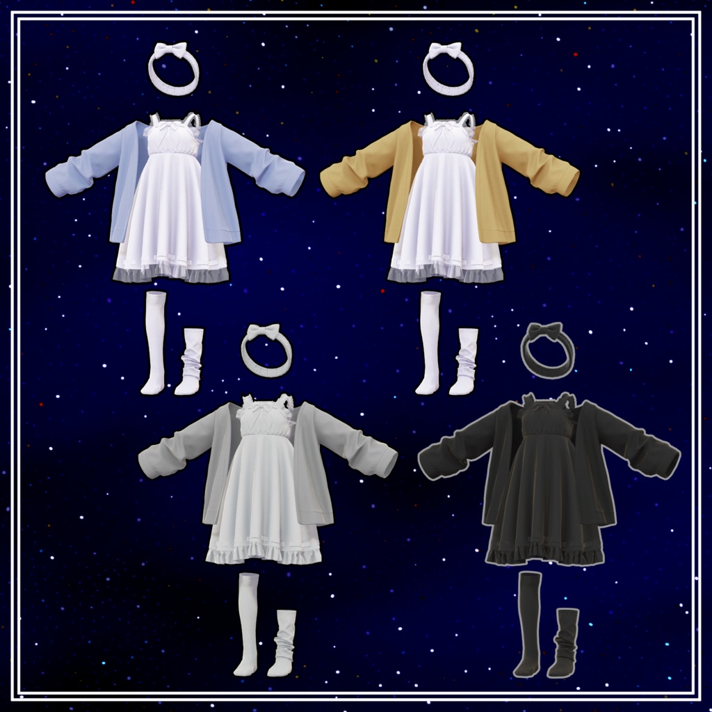 【おやすみパジャマ】Melatonin.【4アバター対応】