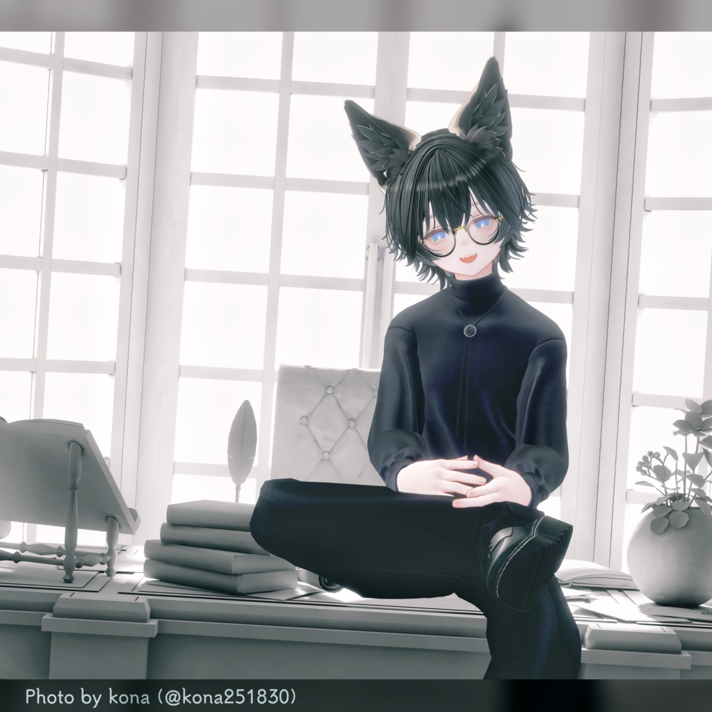 【3D衣装】Graphite【3アバター対応】