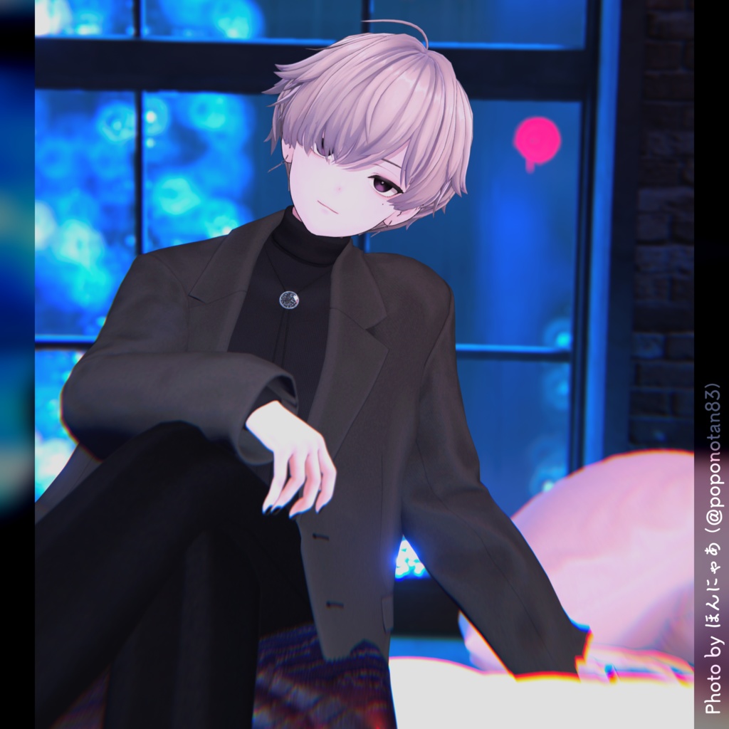 【3D衣装】Graphite【3アバター対応】