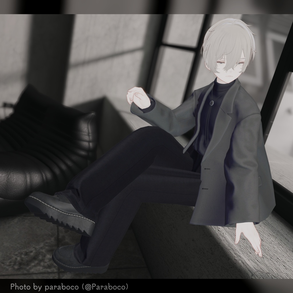 【3D衣装】Graphite【3アバター対応】