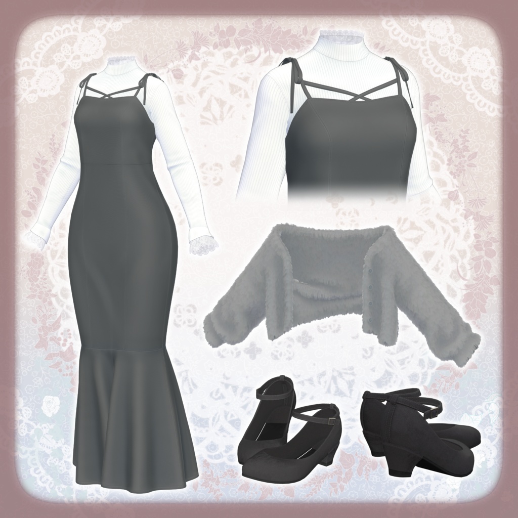 mof【マリシア、Lapwing、しなの対応衣装】