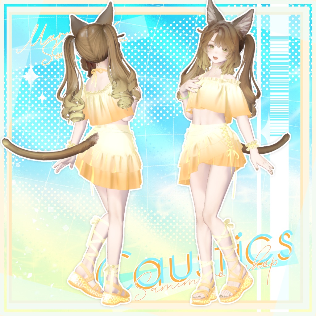 【📢セール中📢】Caustics【マリシア向け水着】