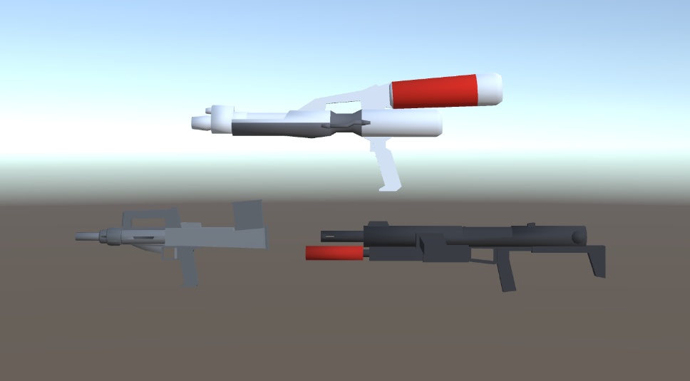 【無料/お布施】ポケットの中のアニメの武器セット（連邦その１）