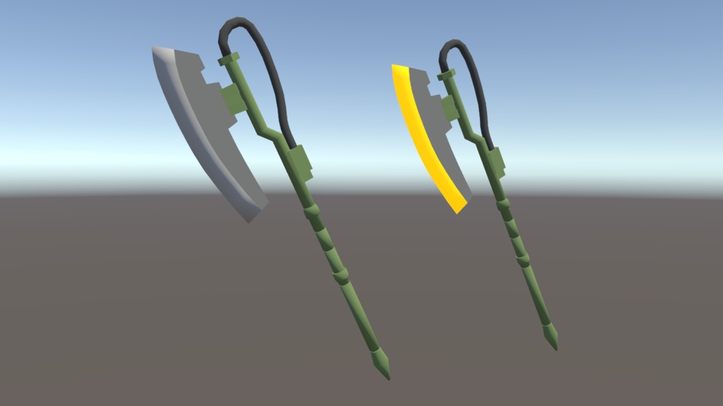 【無料/お布施】嵐の中で輝くアニメの武器セット(公国その1)