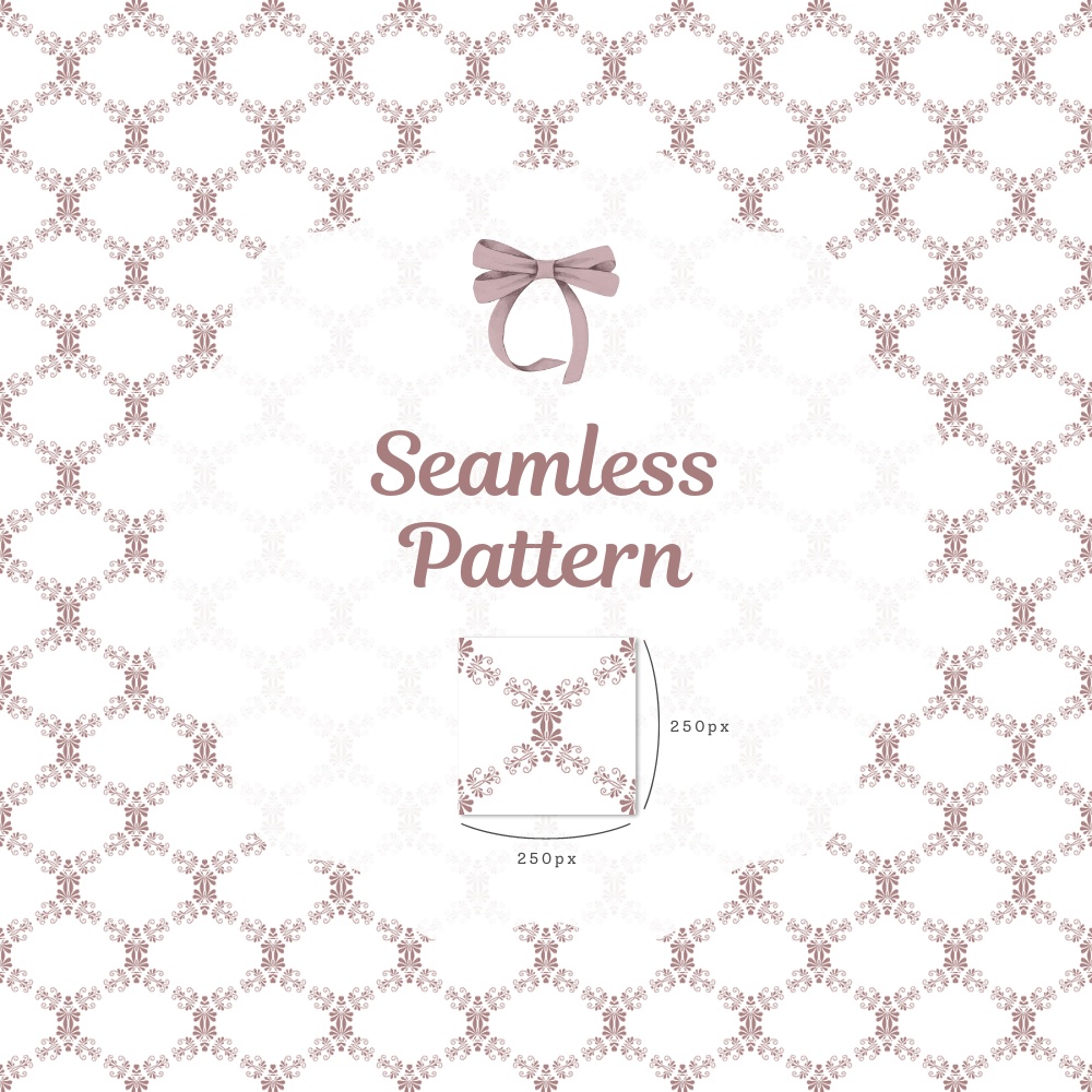 シームレスパターン素材 10枚【タイル①】